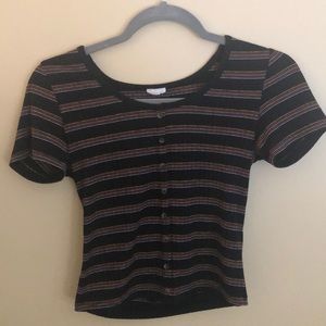 Garage striped t shirt